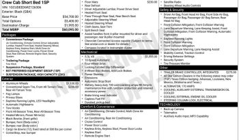 2024 Chevrolet Silverado 1500 RST – BCP0411 full
