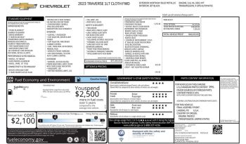2023 Chevrolet Traverse LT – BCP0499 full