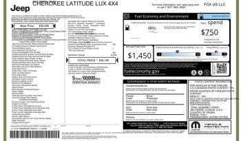2022 Jeep Cherokee Latitude Lux – BC262351A full