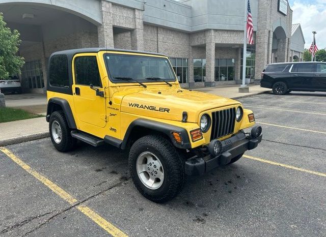 2002 Jeep Wrangler Sport – AC0371 full