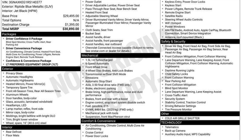 2024 Chevrolet Equinox LT – CCP0168 full