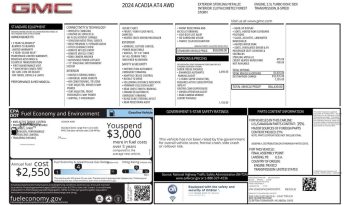 2024 GMC Acadia AT4 – BC263181B full