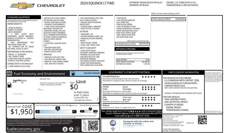 2024 Chevrolet Equinox LT – CCP0182 full