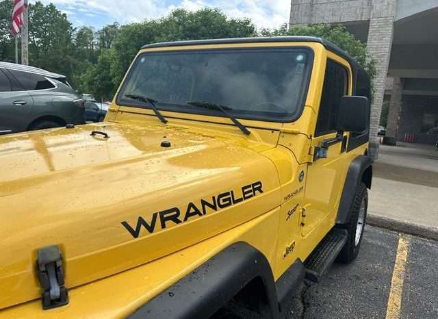 2002 Jeep Wrangler Sport – AC0371 full