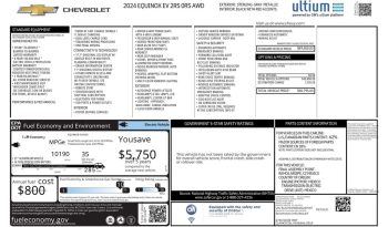 2024 Chevrolet Equinox EV RS – BCP0512 full