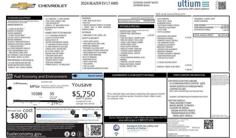 2024 Chevrolet Blazer EV LT – BCP0353 full