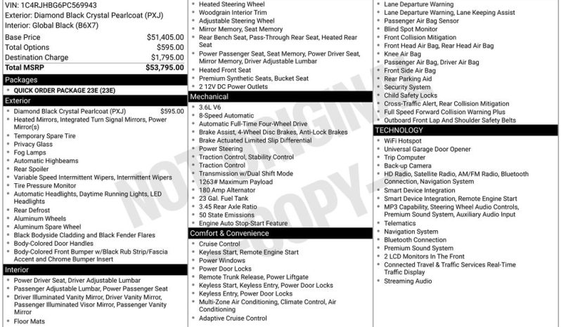 2023 Jeep Grand Cherokee Limited – CCA0193 full