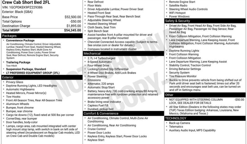 2023 Chevrolet Silverado 1500 LT – BCP0357 full