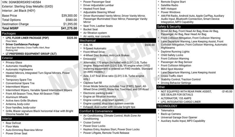 2024 Chevrolet Blazer LT – BCP0348 full