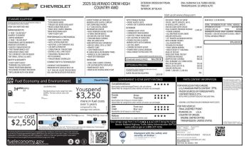 2025 Chevrolet Silverado 1500 High Country – BC262589A full