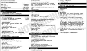 2019 GMC Acadia SLE-1 – BC262322B full