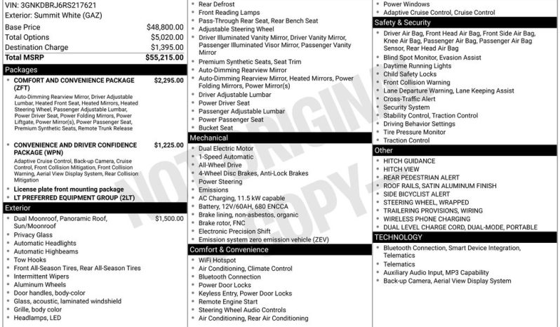 2024 Chevrolet Blazer EV LT – BCP0353 full