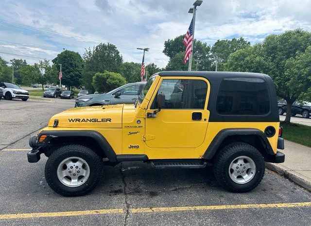 2002 Jeep Wrangler Sport – AC0371 full