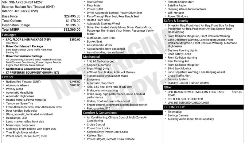 2024 Chevrolet Equinox LT – CCP0181 full