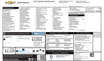 2023 Chevrolet Traverse Premier – BCP0466 full