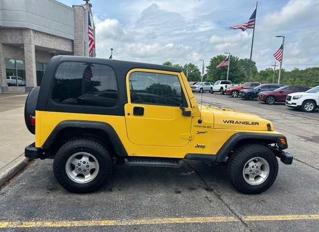 2002 Jeep Wrangler Sport – AC0371 full