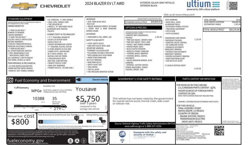 2024 Chevrolet Blazer EV LT – BCP0460 full