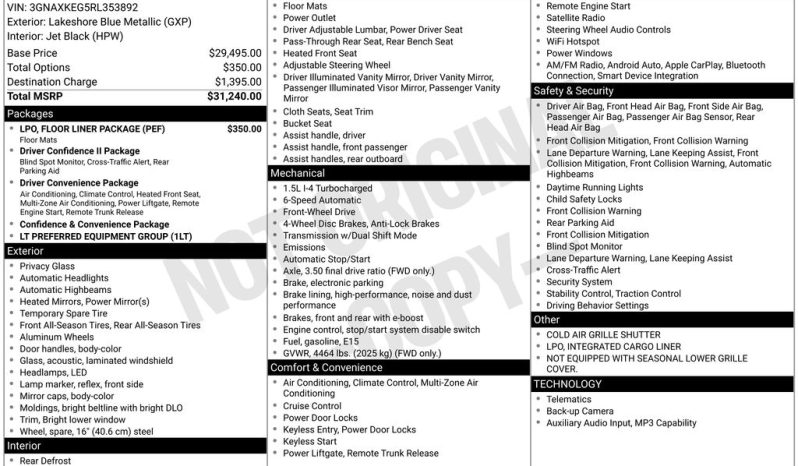 2024 Chevrolet Equinox LT – BCP0377 full